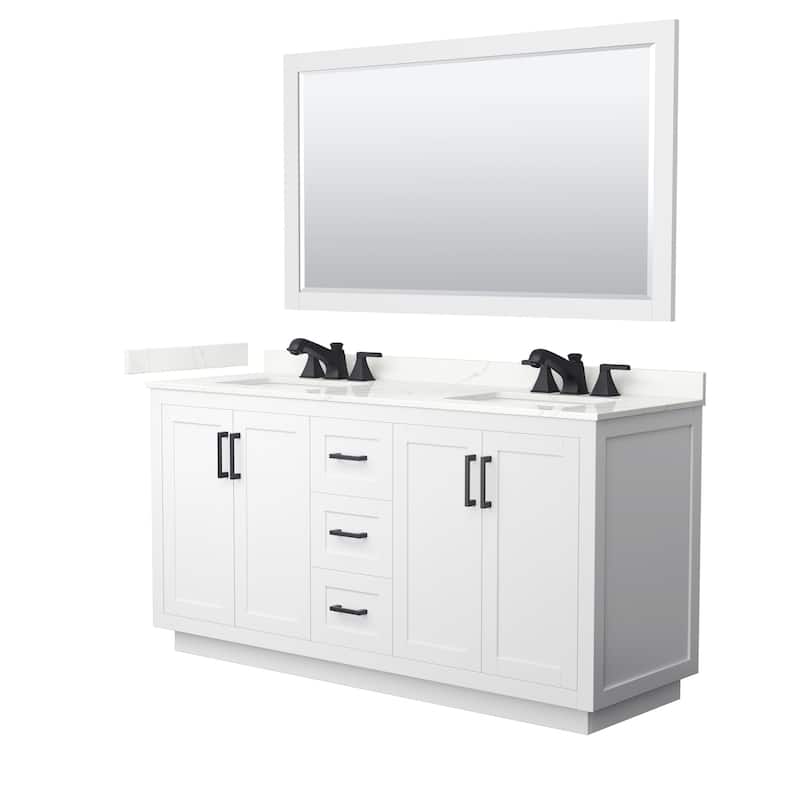 Wyndham Collection WCF292966D-QTZ-US3M58 Miranda 66" Free Standing