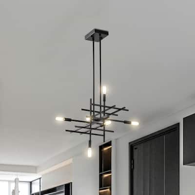 Torreys Geometric 6-Light Chandelier for Dining/Living Room, Bedroom