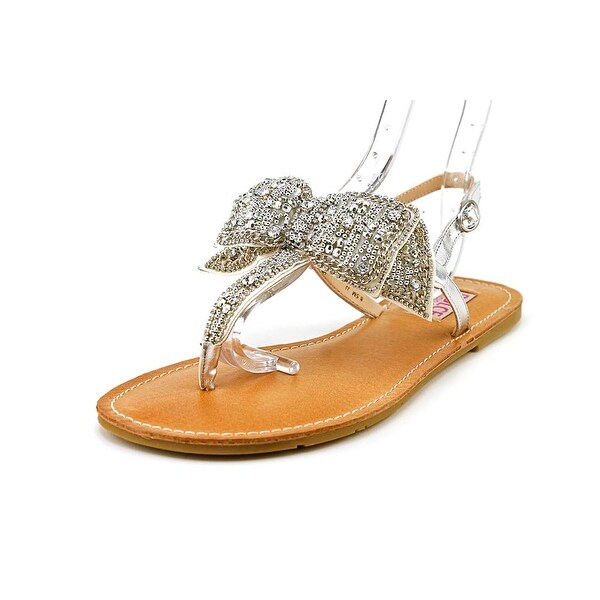 kira canvas thong sandal