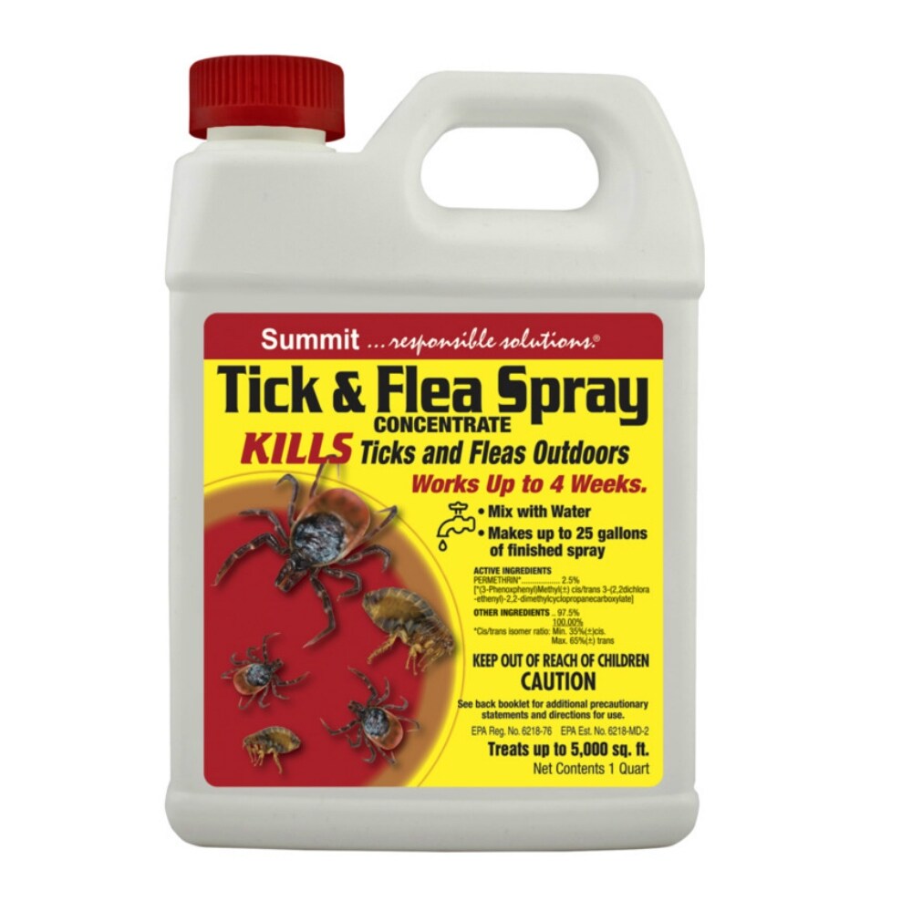 Summit 018 6 Tick Flea Spray Concentrate Quart Overstock 30883774