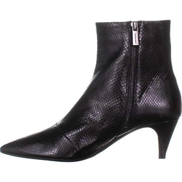 michael kors blaine leather ankle boot