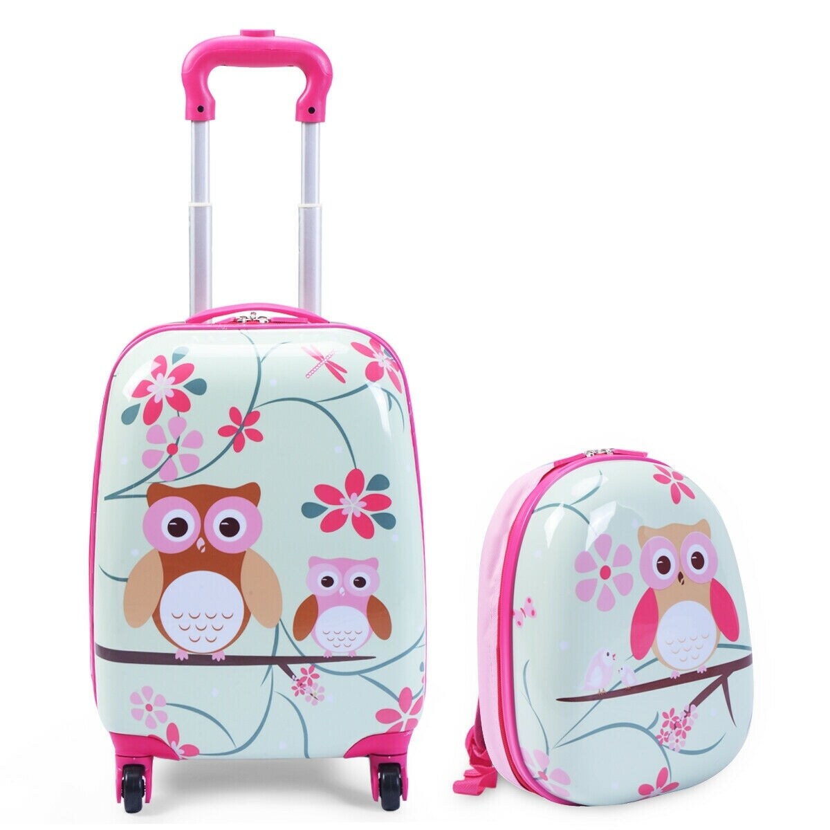 suitcase and backpack set