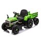 preview thumbnail 81 of 98, 24V Ride-On Tractor with Trailer - 200W Motors, Bluetooth, USB & Adjustable Speed Green