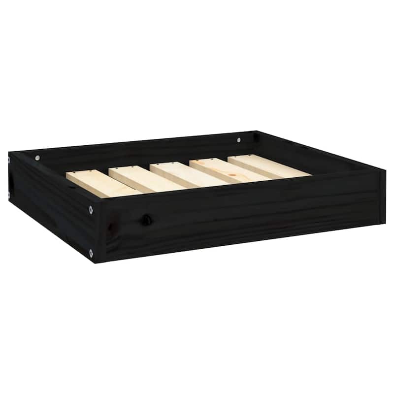 vidaXL Dog Bed 20.3"x17.3"x3.5" Solid Wood Pine - 20.3" x 17.3" x 3.5"