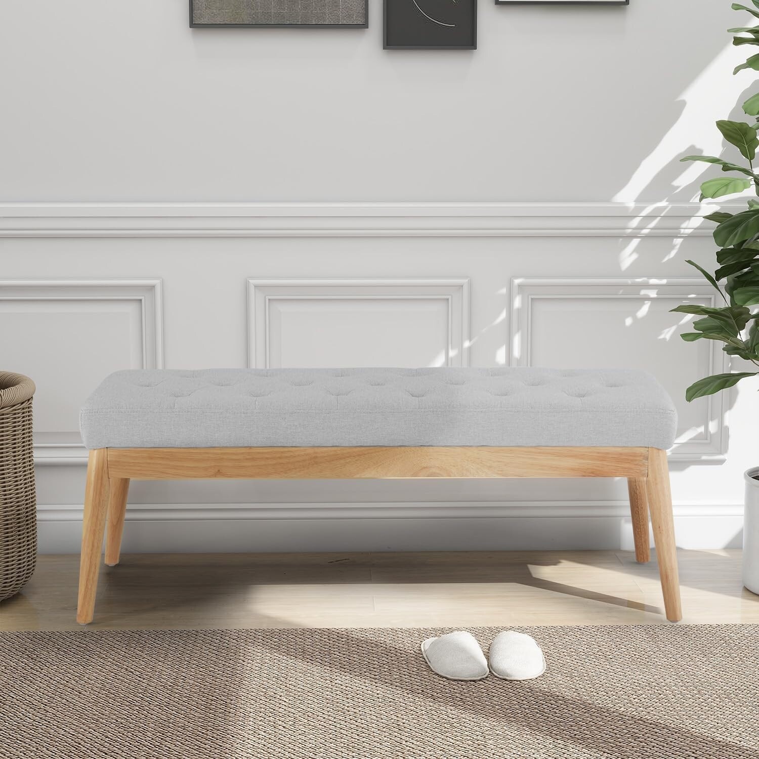Extra long bed clearance bench