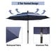 preview thumbnail 15 of 58, 10ft Patio Market Umbrella with Double Airvent