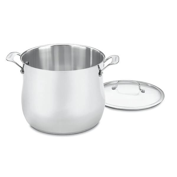 Cuisinart Contour Hard Anodized 12 Quart Stockpot with Cover