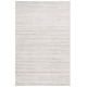 preview thumbnail 7 of 28, SAFAVIEH Handmade Mirage Ajete Modern Stripe Wool Rug 4' x 6' - Ivory/Grey - Rectangle