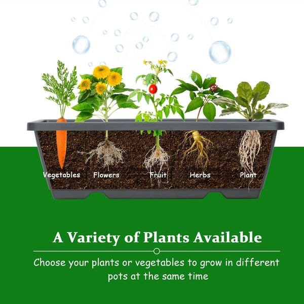 pix Vertical Raised Garden Bed 5-Tier Planter Box usd