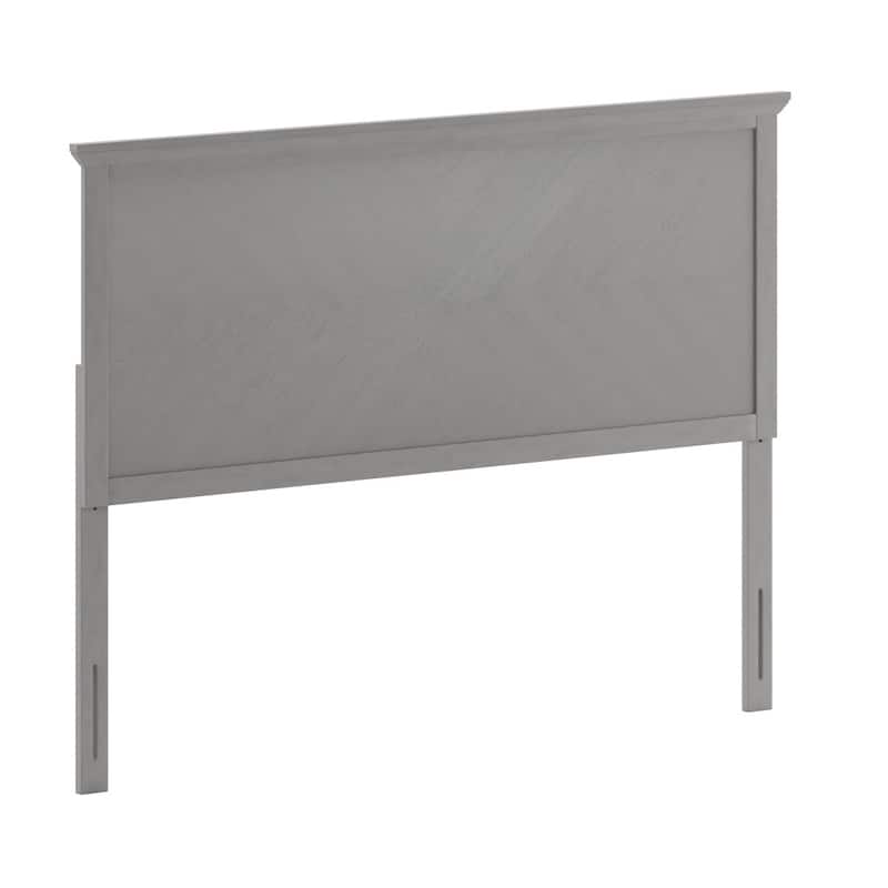 Contemporary Herringbone Patterned Headboard Only