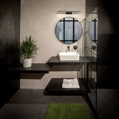 Parallax LED 3-CCT Up or Down Bathroom Vanity or Wall Light