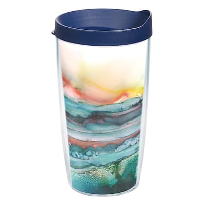 Tervis Inkreel - Coral Stretch Made in USA Double Walled Insulated Travel Tumbler, Classic