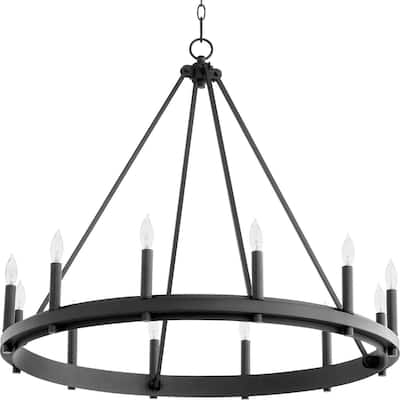Quorum International 611-12 Aura 12 Light 32" Wide Taper Candle Ring