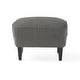 preview thumbnail 16 of 27, Tafton Tufted Club Chair with Ottoman by Christopher Knight Home