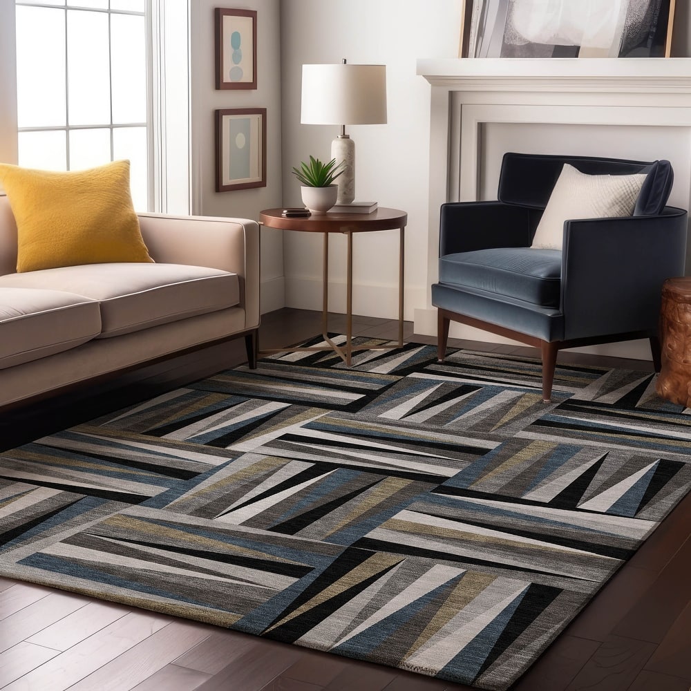 Premium Washable Super Soft Modern Glase Mayfield Rug