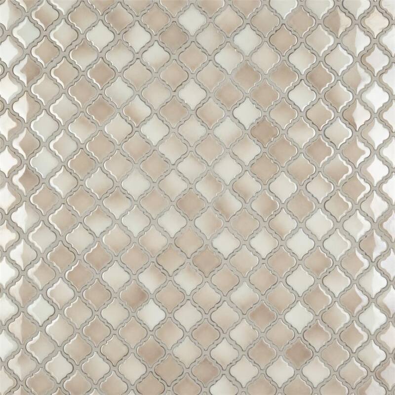 Merola Tile Hudson Tangier Truffle 12-3/8" x 12-3/8" Porcelain Floor and Wall Tile