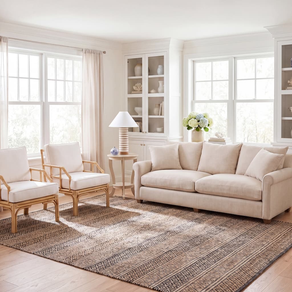 SAFAVIEH Flatweave Natural Fiber Valeryia Jute Rug