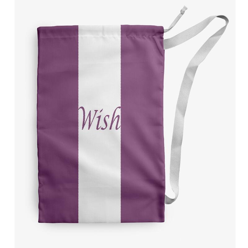 Wish on a Stripe Christmas Laundry Bag - 28" x 36"