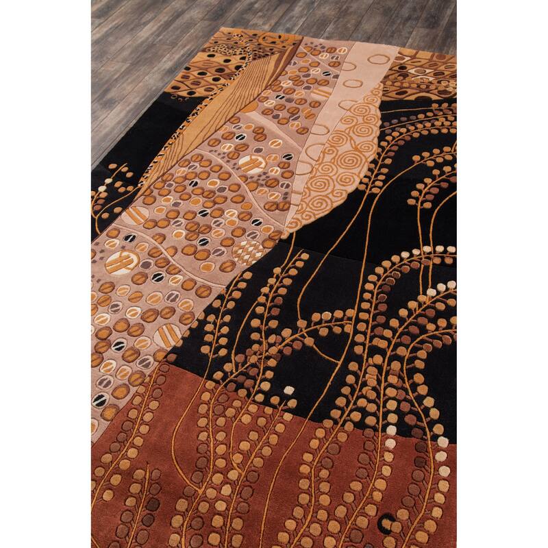 Momeni New Wave Hand Tufted New Zealand Wool Contemporary Abstract Area Rug