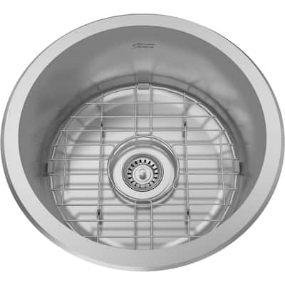American Standard Portsmouth 16-3/8" Undermount Single Basin Stainless - Stainless Steel