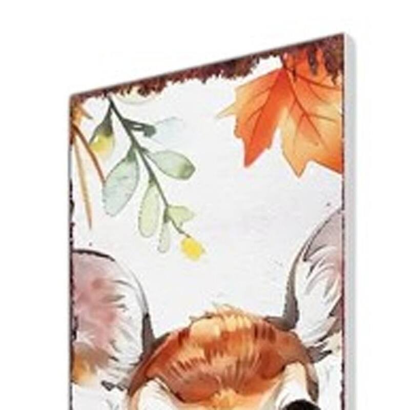 HomeRoots 42" White And Brown Solid Wood Deer Garden Stake