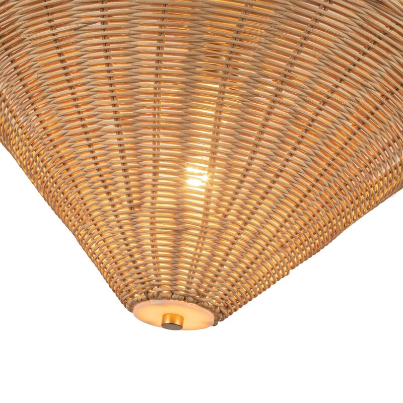 Alora Lighting SF497016 Bridgette 16" Wide Semi-Flush Ceiling Fixture