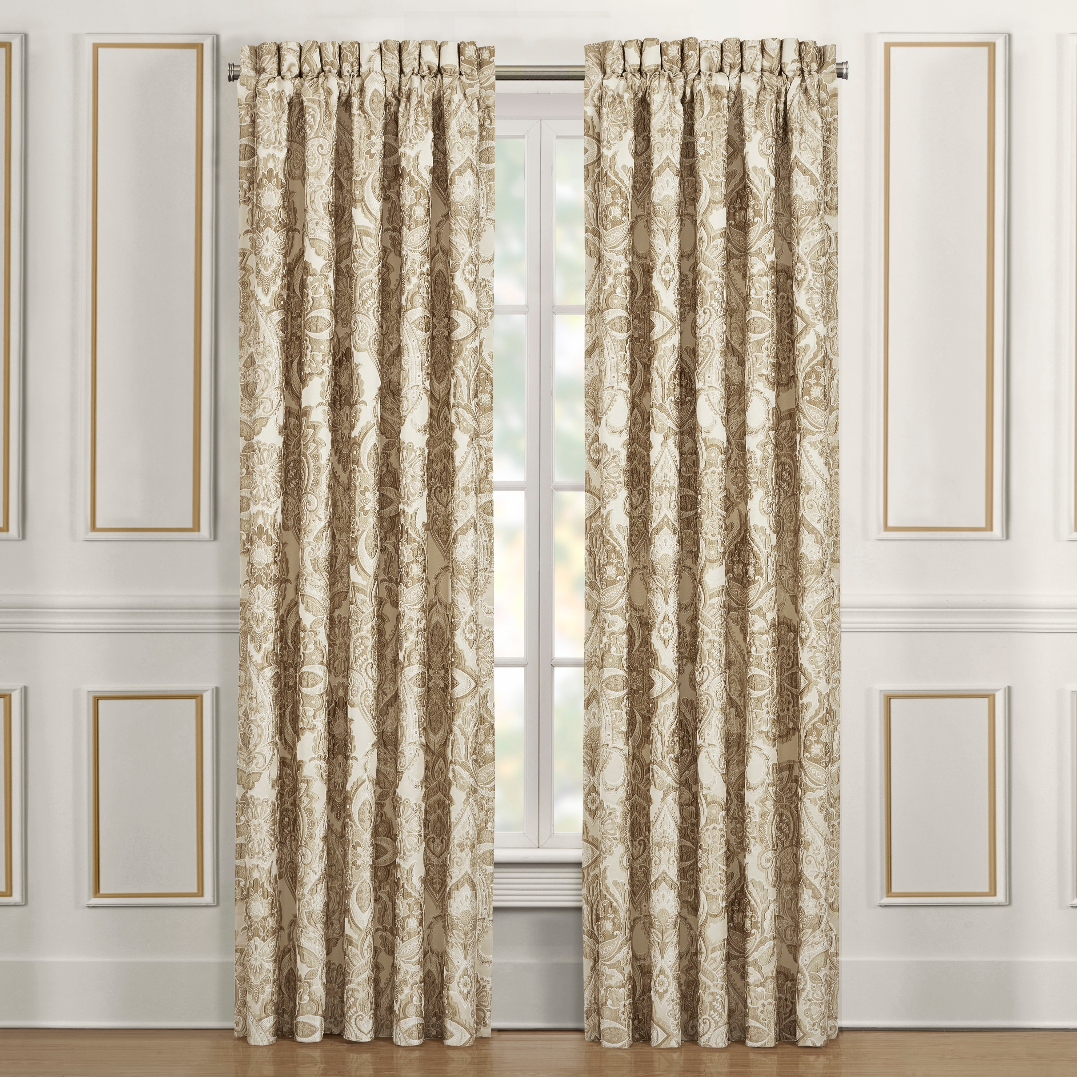J. Queen New York Sandstone Window Panel Pair