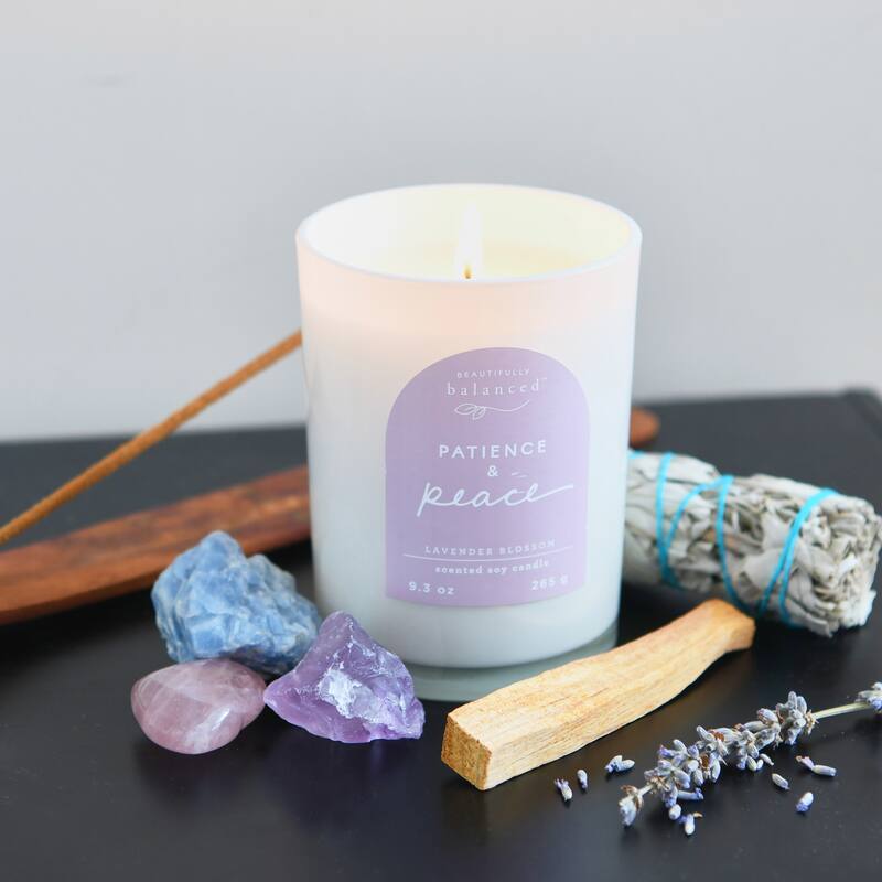 Beautifully Balanced Lidded Glass Scented Candle
