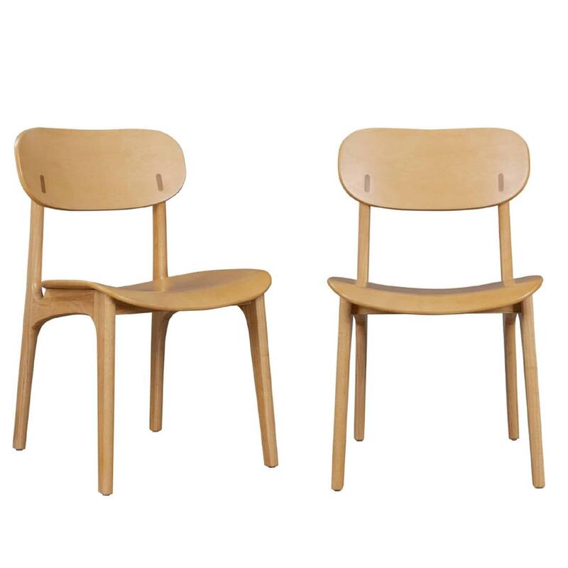 Solvang Wood Dining Chairs - Set of 2