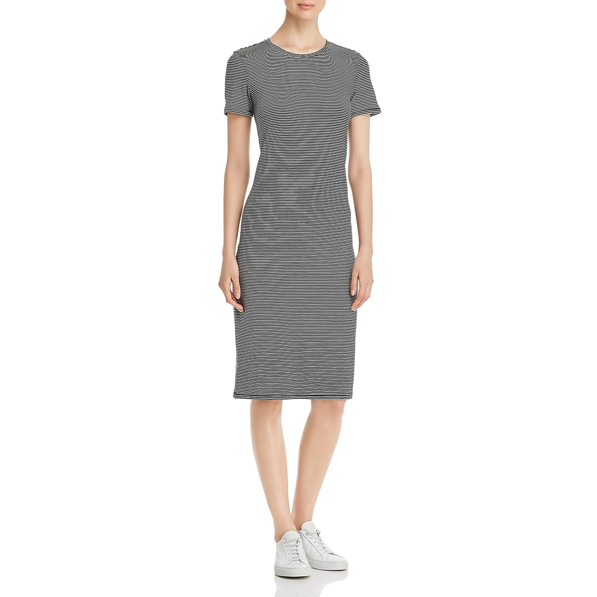 vero moda black and white dress