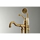 preview thumbnail 37 of 36, English Country Freestanding Tub Faucet with Hand Shower