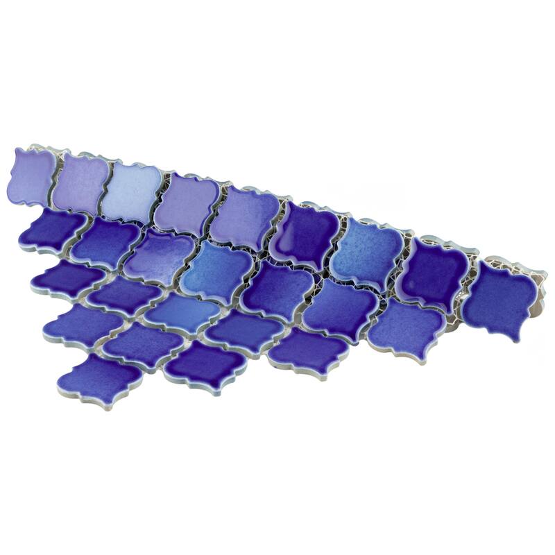 Merola Tile Hudson Tangier Niagara 12-3/8" x 12-1/2" Porcelain Mosaic Tile