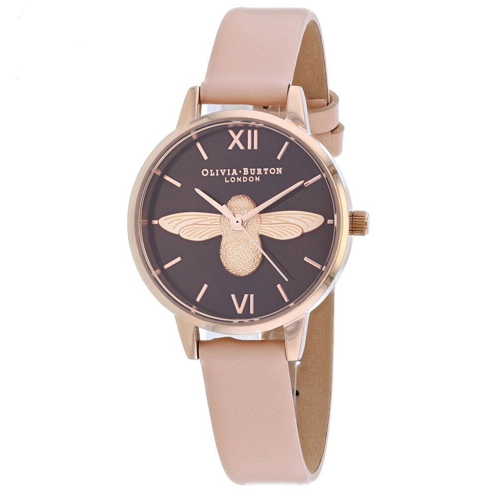 Shop Olivia Burton Women S Classic Brown Dial Watch Ob16am124 Overstock 28807012