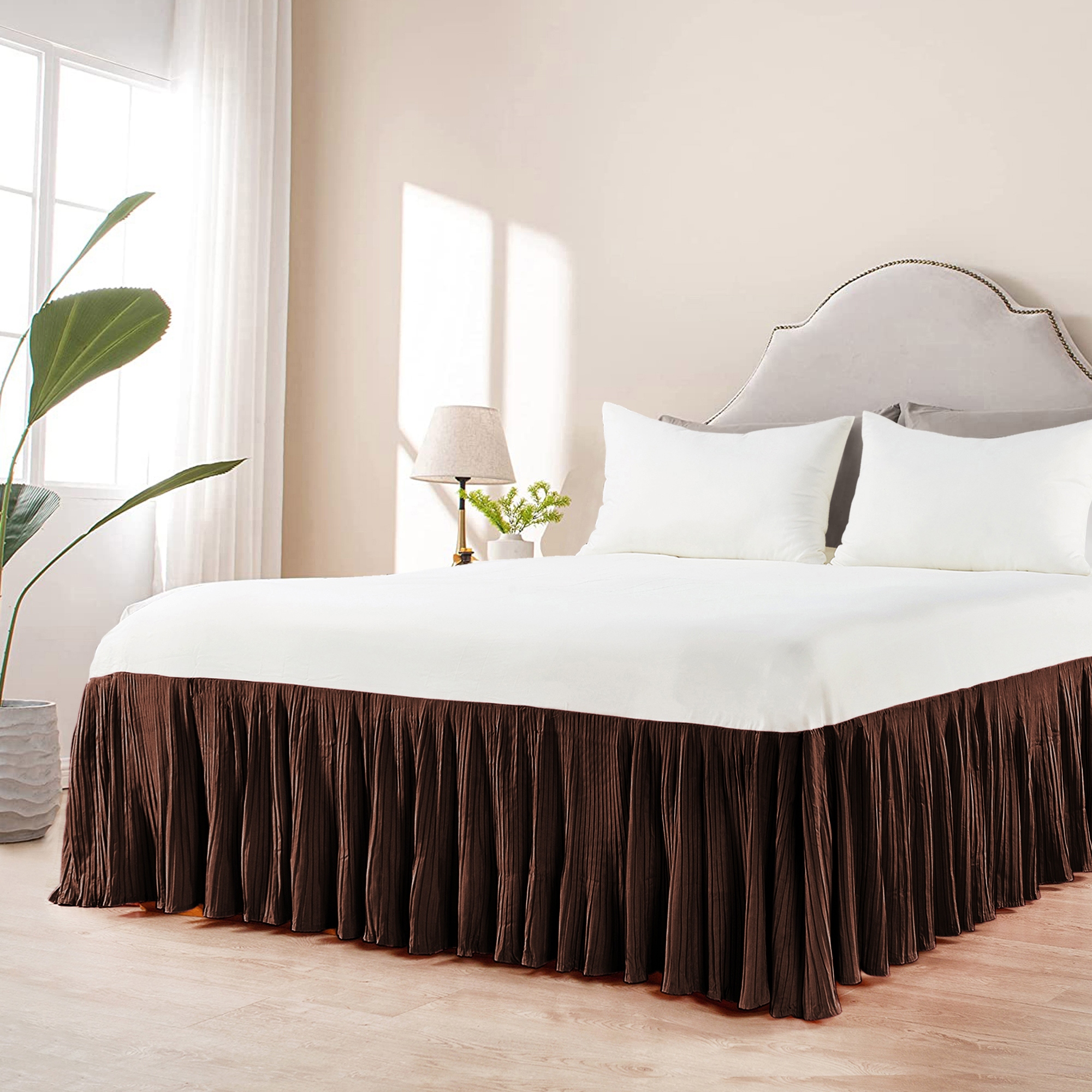 Serenta Pleated Bedskirt 18 Drop On Sale Bed Bath Beyond 20272203