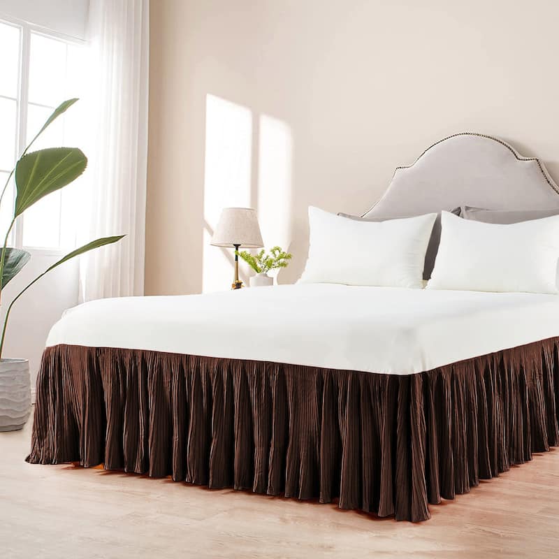 Serenta Pleated Bedskirt 18" Drop