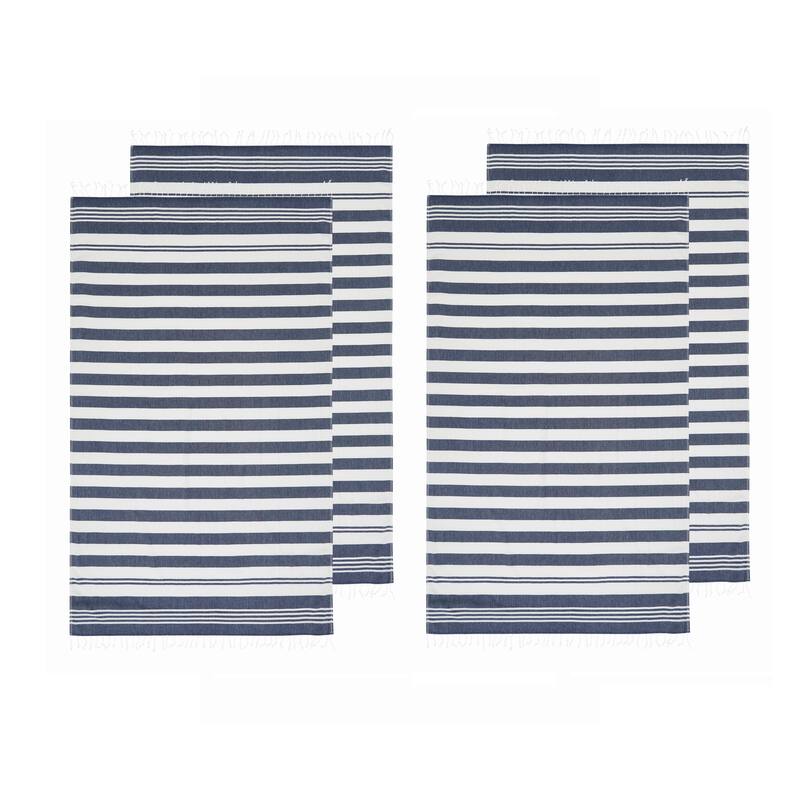 Oceanfront Resort Salty Stripe 4 Pack Sand Free Beach Towel
