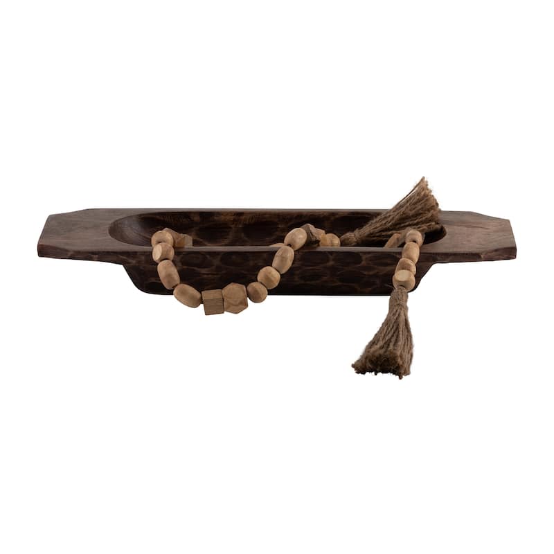 Sagebrook Home Beaded Garland