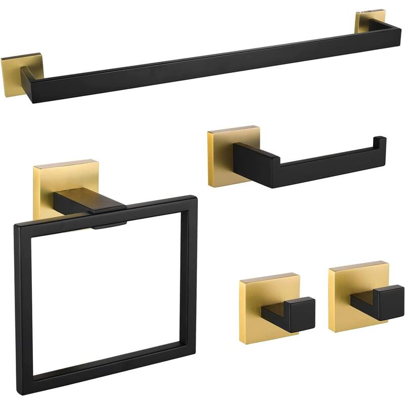 5 Pieces Bathroom Hardware Accessories Set