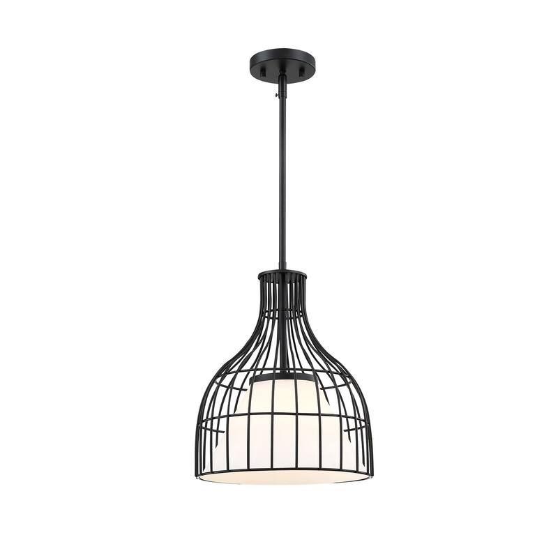 Designers Fountain D340M-12P Evensong 12" Wide Cage Pendant