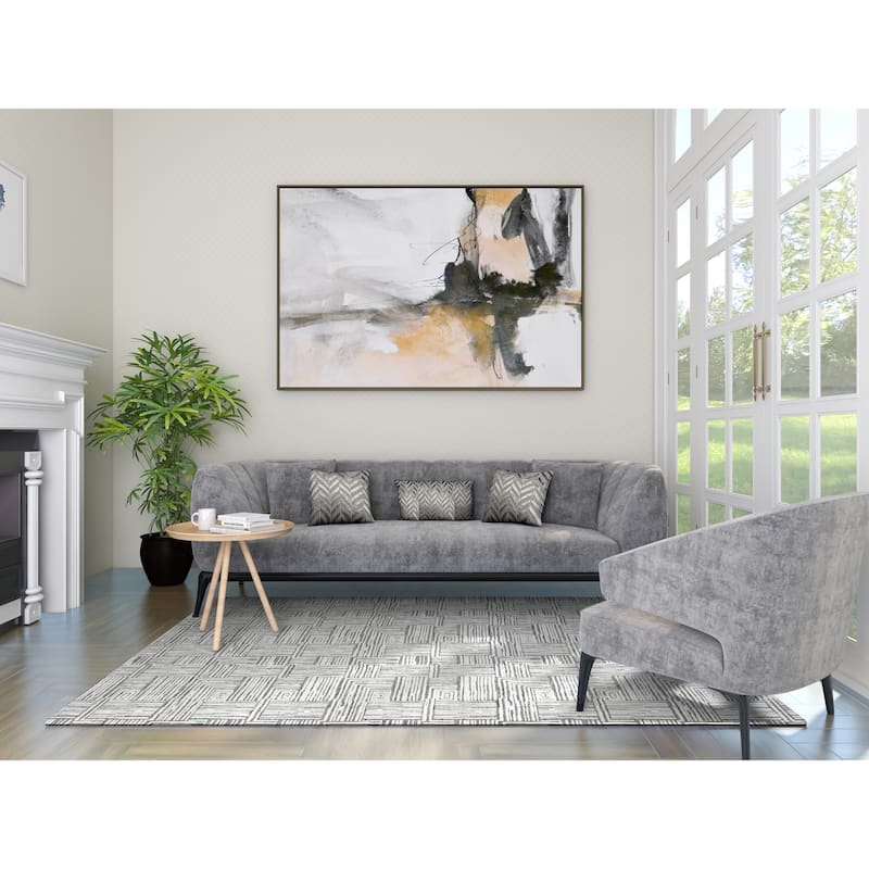 Karissa Contemporary Modern Hand Loomed Area Rug