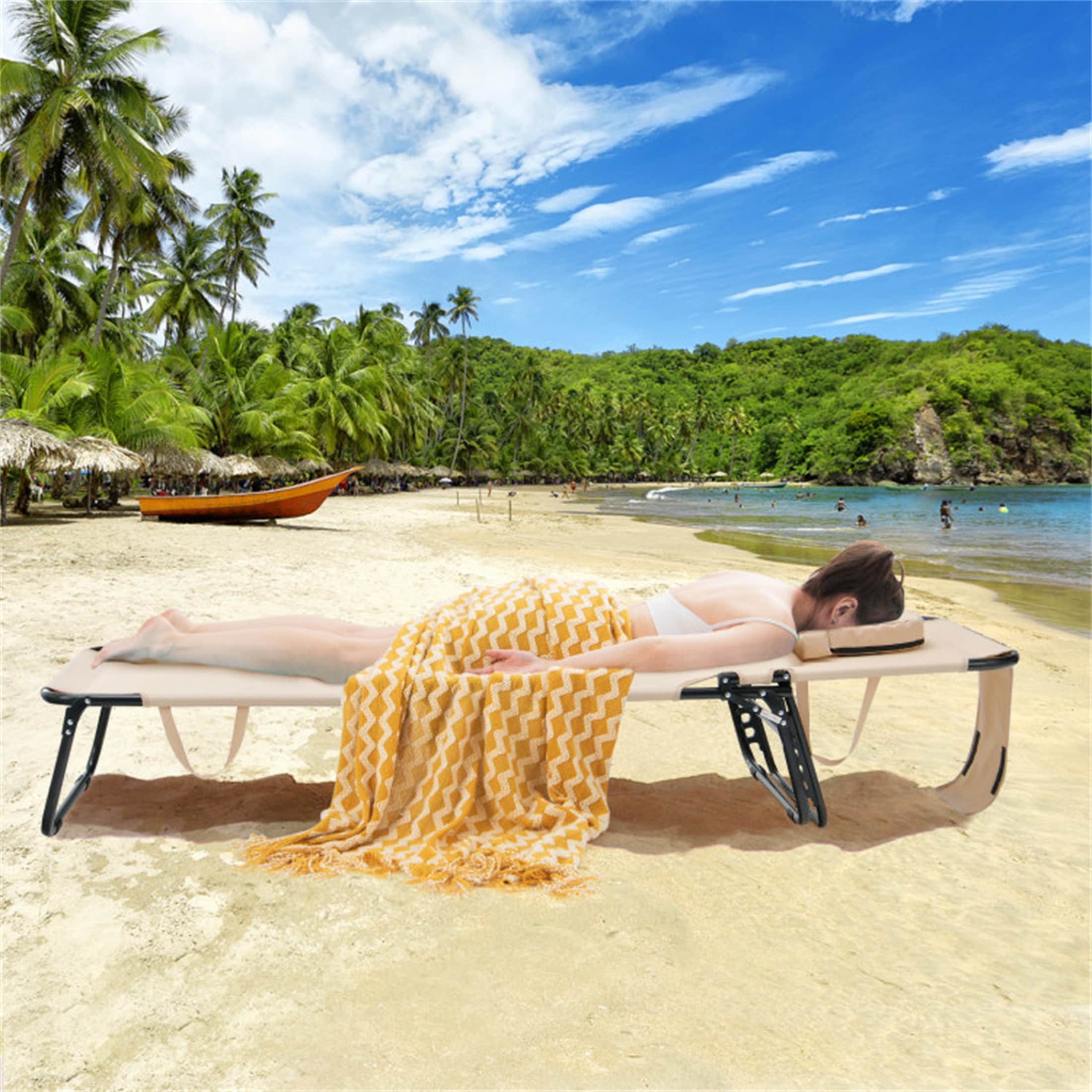 Lounge chair deals face hole