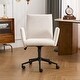 preview thumbnail 5 of 29, Upholstered Fabric Swivel Task Chair, Office Chair with Wheels