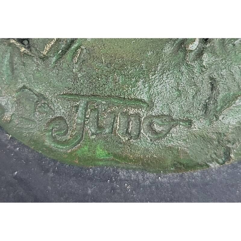 Signed Original Juno Bronze Leprechaun Hand Made Sculpture Clic Artwork