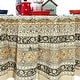 preview thumbnail 15 of 18, Lush Floral Block Print Vegetable Dye Cotton Table Linen Collection