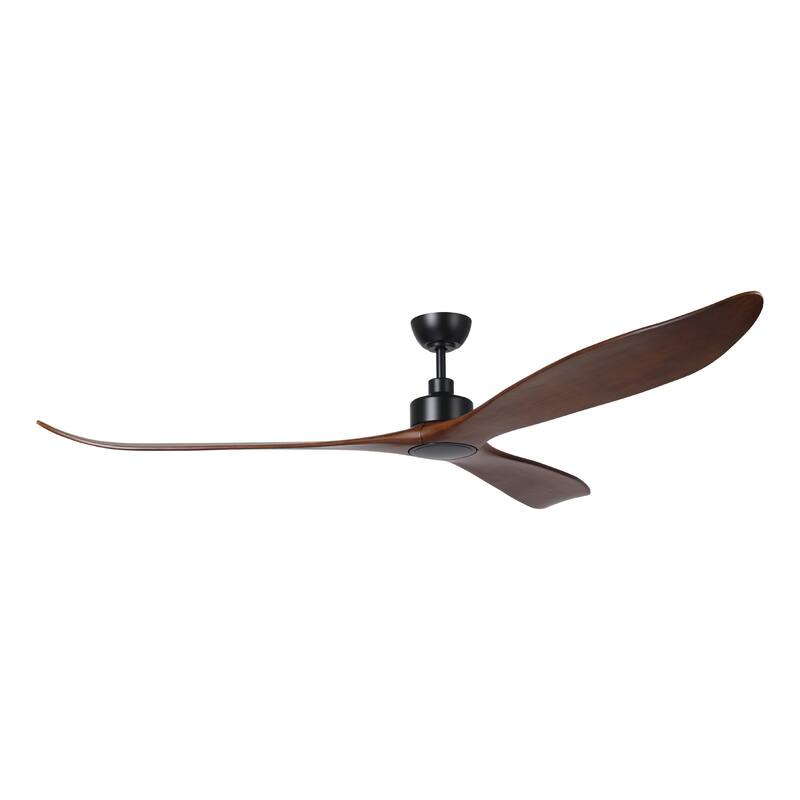 EGLO Westerly 3-Blade Fan with 5 Speed Remote - 84" - Walnut