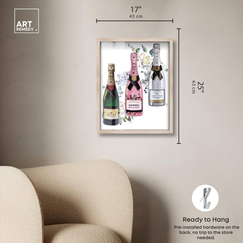 Doll Memories - Champagne Floral Shadowbox by Art Remedy