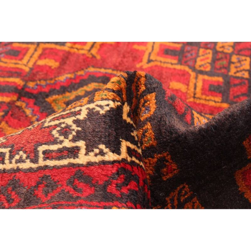 ECARPETGALLERY Hand-knotted Teimani Black Wool Rug - 2'11 x 4'7