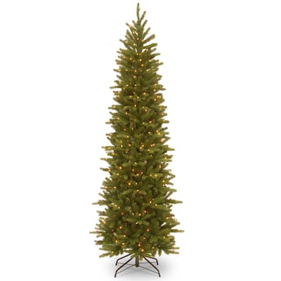 National Tree Company 6.5 ft. Grand Fir Pencil Slim Tree - 6.5 Foot