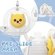preview thumbnail 4 of 5, 5-in-1 Toddler Slide Swing Set Outdoor Indoor Playground Slide Playset With Climber Basketball Hoop
