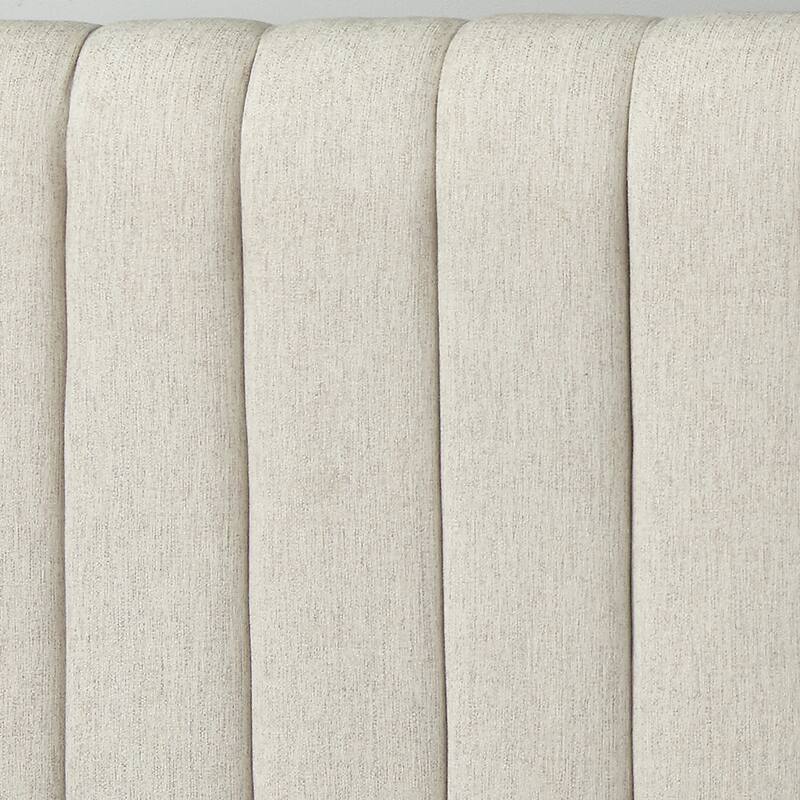 Lifestorey Teagan Queen Channel Upholstered Headboard